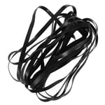 80 Pcs Walkman Cassette Player Flat Rubber Belt Tape Recorder Assorted