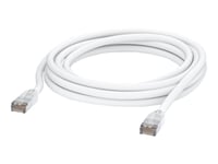 Ubiquiti Unifi - Patch-Kabel - Rj-45 (Hane) Till Rj-45 (Hane) - 5 M - 6 Mm - Stp - Cat 5E - Formpressad, Utomhus, Tvinnad, Robust - Vit