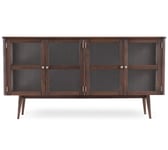 Löderup Sideboard Vitrin Rökbetsad Ek