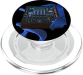 Disc Jockey Space Age Console de mixage audio Mix DJ PopSockets PopGrip pour MagSafe