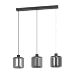 EGLO - Ginestrone-Z long table pendant black L90 - RGB + TW - Zigbee, Bluetooth