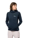 Jack Wolfskin Women's Pack & Go Jacket, Night Blue, S