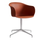 &Tradition - Elefy JH32 - Copper Brown - Polished aluminium - Spisestoler - Jaime Hayón - Rød - Metall/Plast