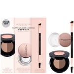 Anastasia Beverly Hills Fluffy and Fuller Looking Brow Kit (Various Shades) - Dark Brown