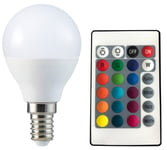 Clas Ohlson LED-lampa E14 RGB+W