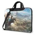 Hdadwy 13 pouces Dynasty Warriors Laptop Bag Étanche Antichoc Double Zipper Housse De Protection Une Épaule Messenger Sacs Pour Ordinateur Portable avec Poignée pour Femmes et Hommes Satchel Tablet Ho