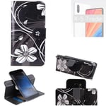 For Motorola One Vision Flip Wallet PU Leather Case Cover Stand Card Holder Patt