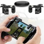 Manette De Jeu Pour Téléphone Portable, 2 Pièces, Bouton De Tir, Joystick, Pour Iphone, Xiaomi, Android