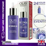 2 X Olay Retinol24 Night Serum With Retinol & Vitamin B3 40ml. Fragrance Free.