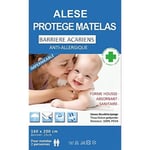 Alése (160x200) Protège-Matelas Imperméable Anti-Acariens Anti-Allergique Incontinence