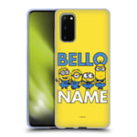 PERSONALISED MINIONS RISE OF GRU(2021) FUN CASES GEL CASE FOR SAMSUNG PHONES 1