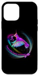 iPhone 12 mini Hummingbird Purple Ribbon Pancreatic Cancer Awareness Case