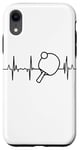 Coque pour iPhone XR Ping Pong Tennis de table Heartbeat Heartline