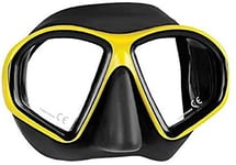 Mares SEALHOUETTE Masque Adulte Unisexe Couleur : Jaune Taille : Une Taille