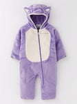 Columbia Youth Infant Foxy Baby sherpa Bunting Snowsuit - Purple, Purple, Size 6-12 Months