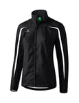 Erima Femme Veste Fonctionnel Running, Noir/Blanc, 40 EU