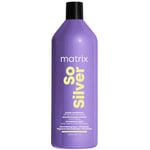 Matrix So Silver Purple Toning Pigmented Conditioner For Blonde, Grey + Silver Hair 1L