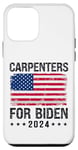 Coque pour iPhone 12 mini Charpentiers pour Biden 2024