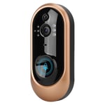 1080P Hd Smart Wireless Wifi Video Doorbell Security Pir Camera Doorbell (Wifi +