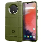 Rugged Shield OnePlus 7T skal - Grön