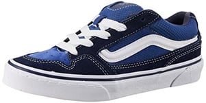 Vans Mixte Enfant Caldrone, Suede Mesh Navy Stv Navy, 35 EU