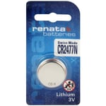 Painikeparisto Lithium CR-2477 3V RENATA