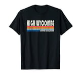 Retro Vintage 70s 80s Style High Wycombe, United Kingdom T-Shirt