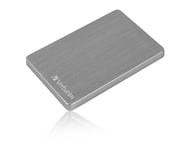 Verbatim – Store 'n' Go ALU slim, 2.5" (6.35 cm), 1 TB, USB 3.2 Gen 1, space grey (53662)