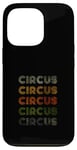 iPhone 13 Pro Love Heart Circus Tee Grunge Vintage Style Black Circus Case