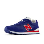 New Balance Homme 515 Sneaker, Bleu Marine/Rouge, 42.5 EU