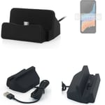 Docking Station for Samsung Galaxy XCover6 Pro black charger USB-C Dock Cable