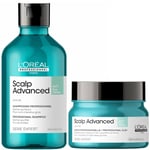 L'Oréal Professionnel Serié Expert Scalp Advanced Anti-Oiliness Hair Shampoo and Mask Duo