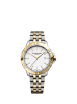 Raymond Weil Men's Tango 41 Date Bracelet Strap Watch, Silver/Gold