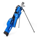 Sunday Golf - Lightweight Sunday Golf Bag with Strap and Stand – Easy to Carry and Durable Pitch n Putt Golf Bag – Golf Stand Bag for The Driving Range, Par 3 and Executive Courses – 31.5 inches Tall…