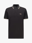 BOSS Paddy Regular Fit Polo Shirt, Charcoal