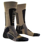 X-Socks Helixx Women 4.0 Chaussettes de Ski Femme, Gold/Black, FR : L (Taille Fabricant : 41/42)