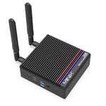 MINIX Z100 Fanless PC, Intel N100, 16GB DDR4, 512GB PCIe 3.0 x 4 SSD Windows 11 Pro Desktop Computer, 4K Dual Display/2.5G LAN/USB3.2/USB-C/WiFi 6/BT5.2/Vesa Mount/Auto Power on (16GB+512GB)