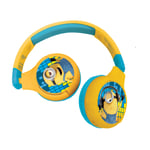 Lexibook - Minions 2 in 1 Bluetooth® Headphones (HPBT010DES)