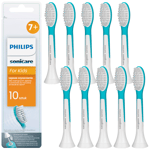 Electric Toothbrush Heads Philips Sonicare HX6042 Kids 7+, 10 pieces