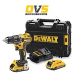 DeWalt DCD791D2 18v XR Brushless Compact Drill Driver 2 x 2.0Ah Batteries