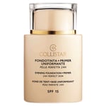 Collistar Evening Foundation + Primer SPF 15 24h Perfect Skin Avorio - 35 ml