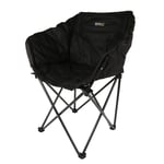 Regatta Navas Camping Chair With Storage Bag Black, Size: One Size - Sale