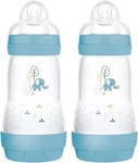 MAM Easy Start Self Sterilising Anti-Colic Baby Bottle Pack of 2 (2 X 260 Ml), M