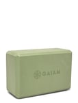 Gaiam Celery Point Block Sport Sports Equipment Yoga Equipment Yoga Blocks And Straps Green Gaiam