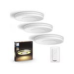 Philips Hue - 3x Being Taklampe Hvit - Pakke