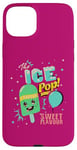 Coque pour iPhone 15 Plus Crème glacée Popsicle Ice Pop Paradise Retro Vintage