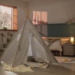 Habitat Kids Grey Stars Teepee Tent