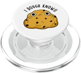 Jeu de mots « I Dough Know Funny Food » PopSockets PopGrip pour MagSafe