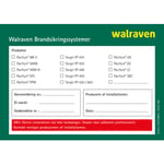 Walraven Pacifyre® ID-kort (klistremerke)