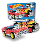 BLADEZ Hot Wheels Toyz Pull Back Racer Kit Set - Street Racers Twin Pack with Roger Dodger Car & Super Van - Hot Wheels Maker Kitz - Easy-to-Build Eco-Friendly Fun & STEM Learning for Kids